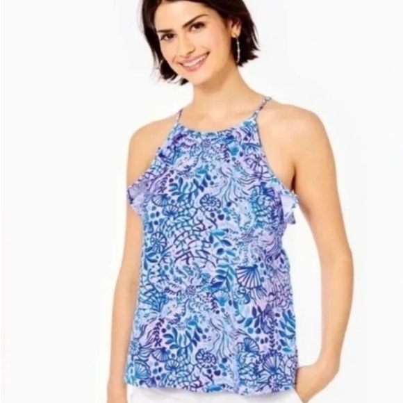 Lilly Pulitzer Calla Lilly Billie Top - Picture 3 of 3